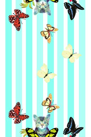 创意服装面料印花华亿平台图片