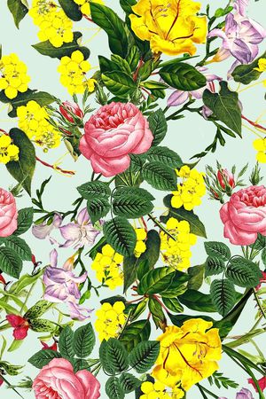 热带风格印花华亿平台图片