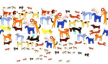 498711-趣味手绘狗狗