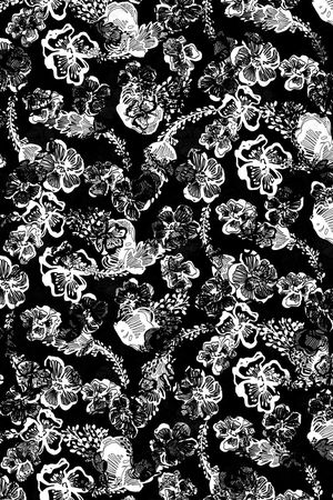 Flowers印花华亿平台图片