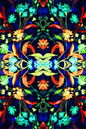 Floral印花华亿平台图片