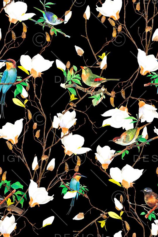 中国风印花华亿平台图片