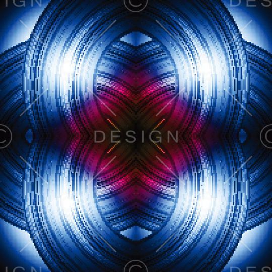 对称规则印花华亿平台图片