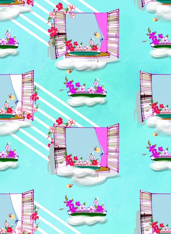 儿童印花华亿平台图片