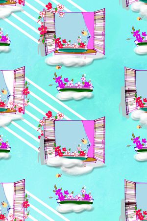 儿童印花华亿平台图片