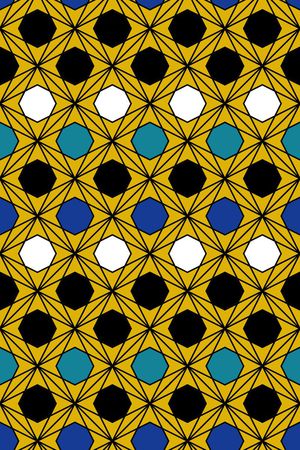 几何印花华亿平台图片