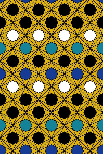 498929-六边形格纹撞色童装华亿平台