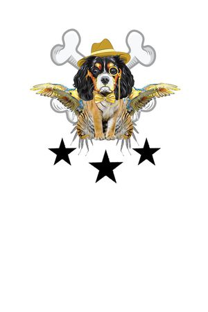 创意服装面料印花华亿平台图片