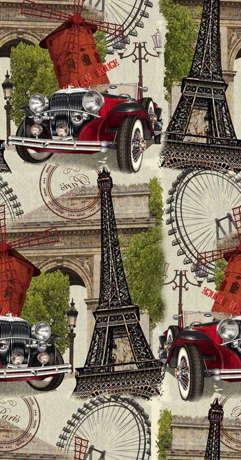 499070-印象巴黎 埃菲尔铁塔 凯旋门   