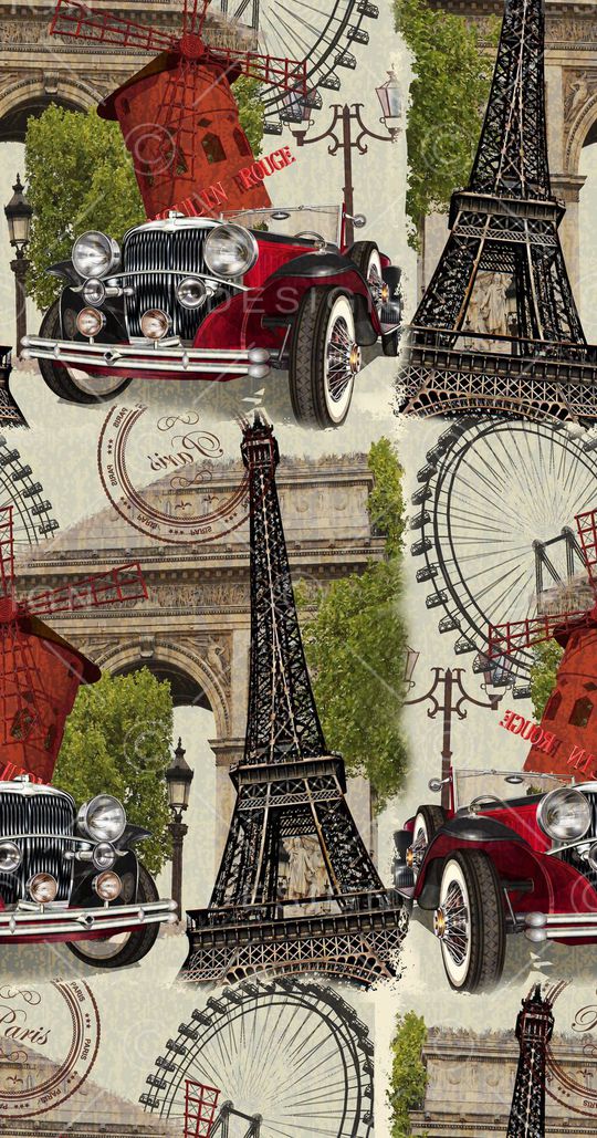 埃菲尔铁塔印花华亿平台图片