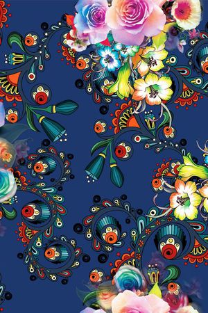 时尚印花华亿平台图片