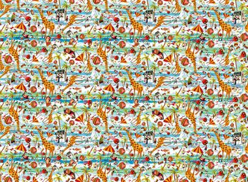 动物世界印花华亿平台图片