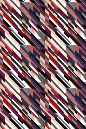 不规律条纹印花华亿平台图片