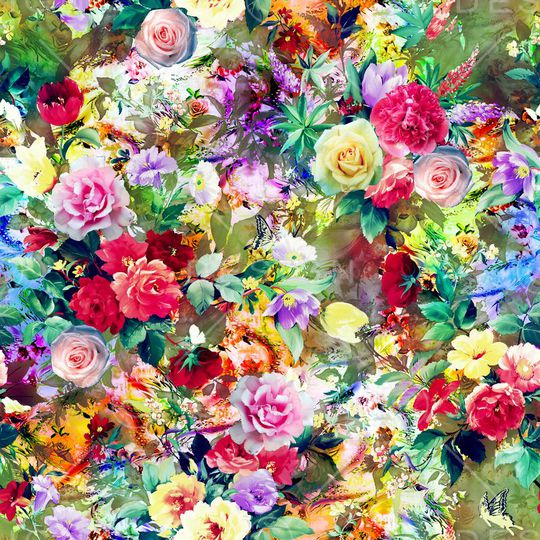 抽象印花华亿平台图片