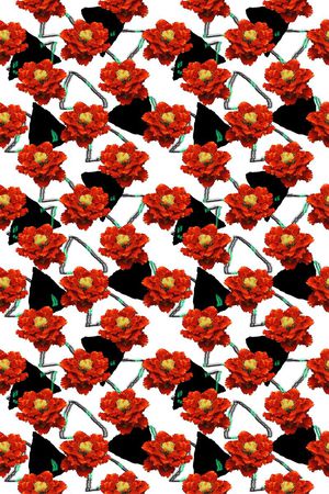 抽象印花华亿平台图片