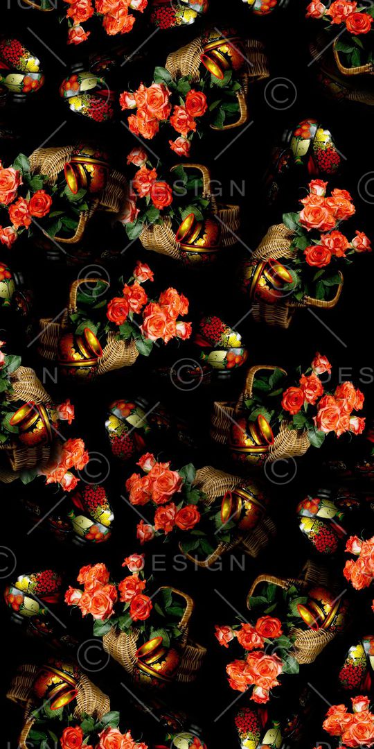 复古印花华亿平台图片