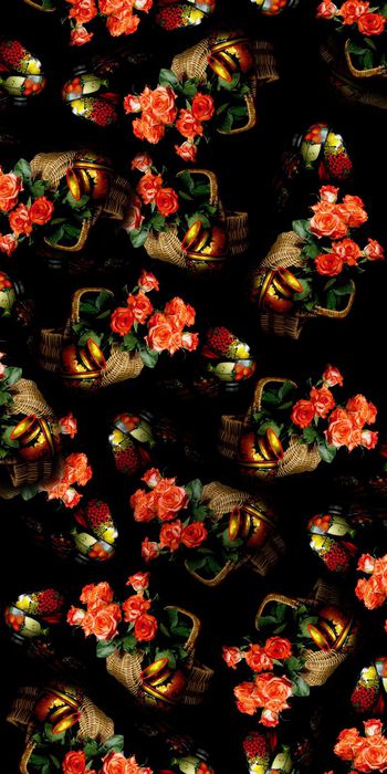 复古印花华亿平台图片