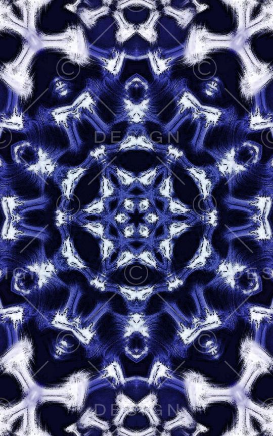 扎染印花华亿平台图片