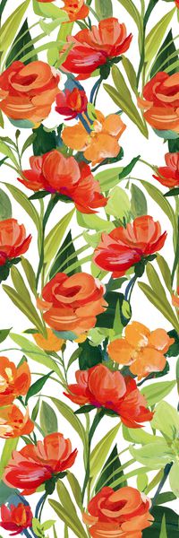 红色印花华亿平台图片