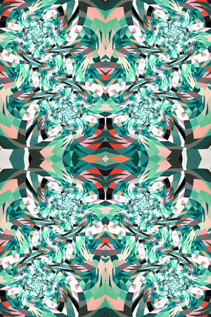 复古印花华亿平台图片