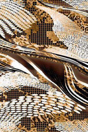 豹纹印花华亿平台图片