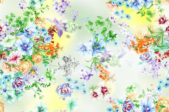 仿数码印花华亿平台图片