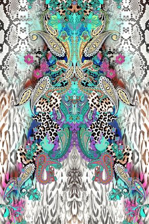 仿数码印花华亿平台图片