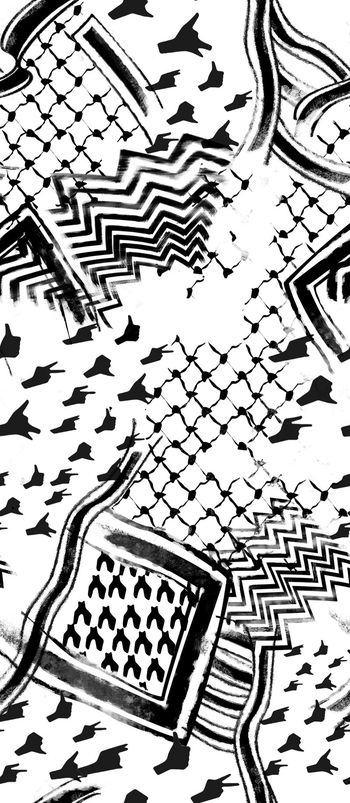 几何印花华亿平台图片