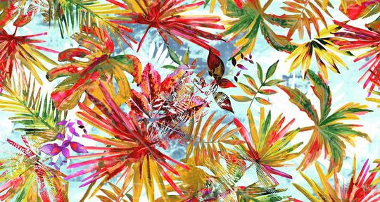 简约时尚印花华亿平台图片