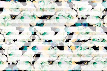 499893-原创大牌条纹花卉华亿平台