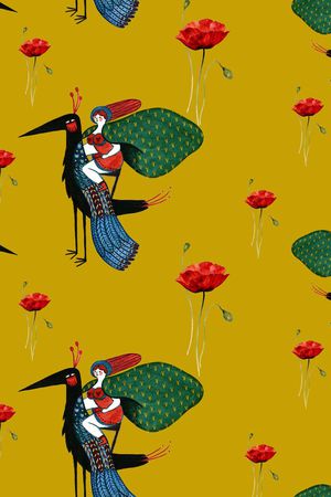 小红帽印花华亿平台图片