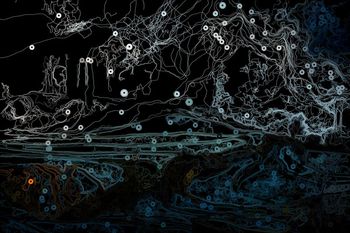 抽象印花华亿平台图片