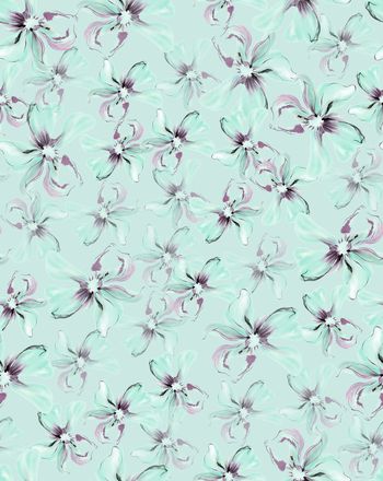 499928-水彩花，花中花