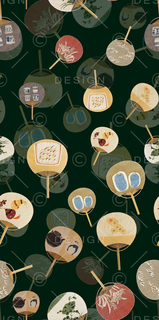 复古印花华亿平台图片