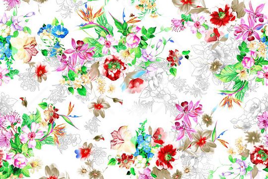 仿数码印花华亿平台图片