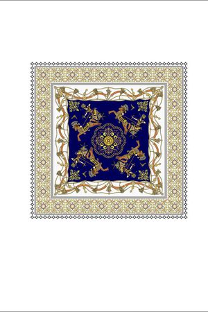 欧式印花华亿平台图片