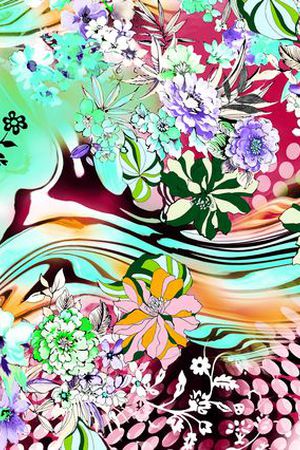 几何印花华亿平台图片