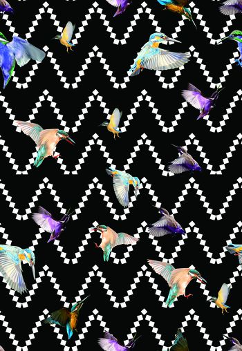 几何印花华亿平台图片