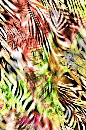 斑马纹印花华亿平台图片