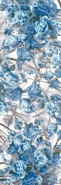 淡雅印花华亿平台图片