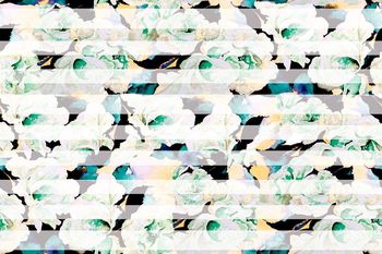 500050-原创大牌条纹花卉华亿平台