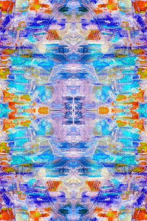 抽象 时尚印花华亿平台图片