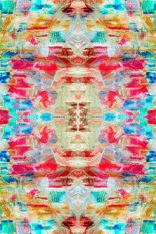 抽象 时尚印花华亿平台图片