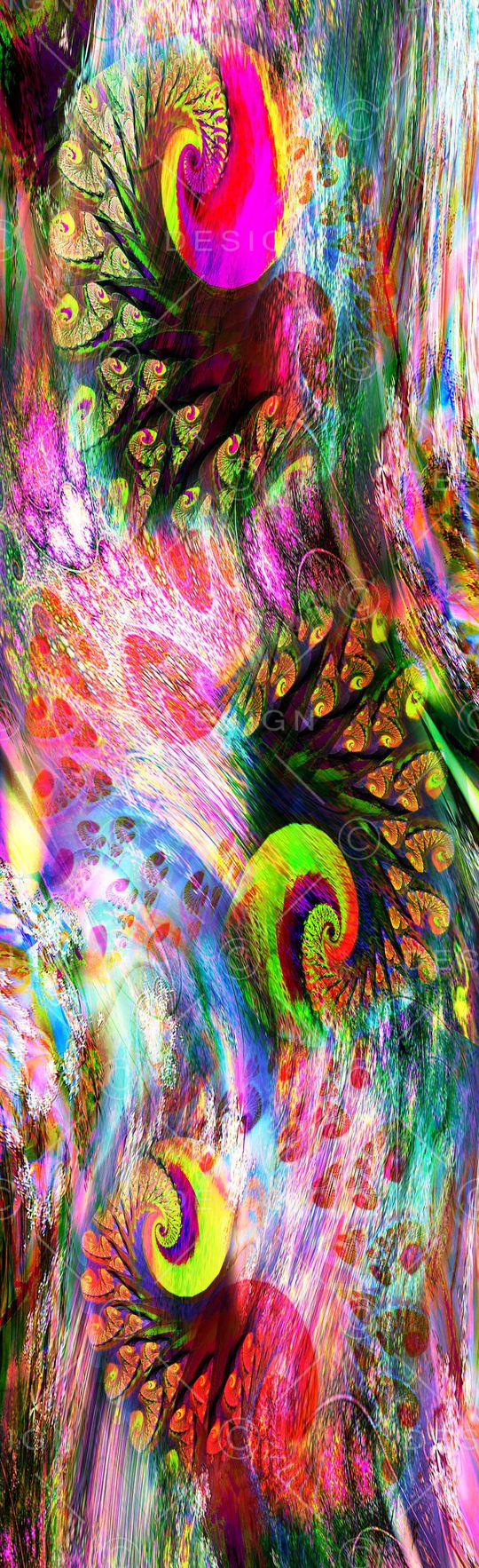 分形艺术印花华亿平台图片