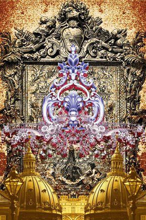 欧式印花华亿平台图片