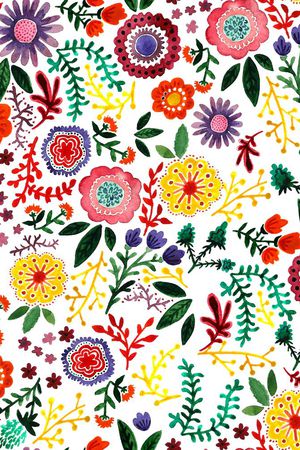 手绘印花华亿平台图片