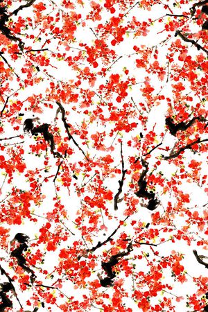 手绘印花华亿平台图片