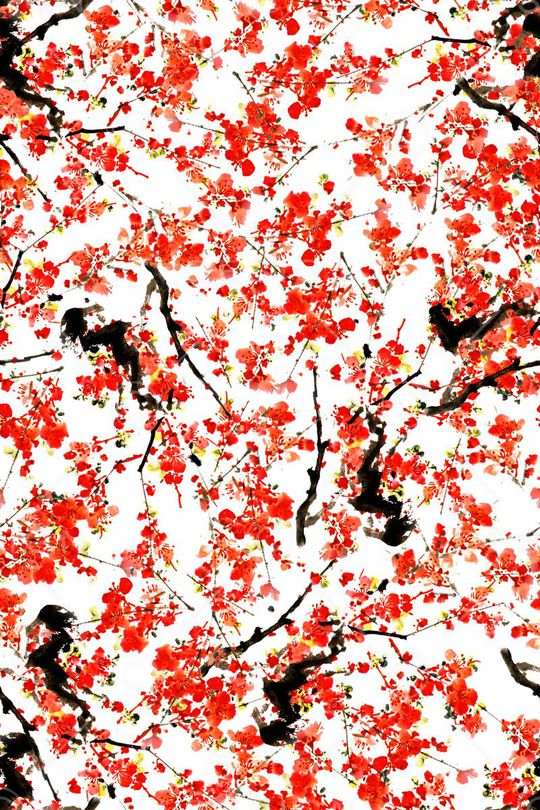 手绘印花华亿平台图片