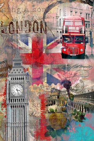 英伦复古印花华亿平台图片