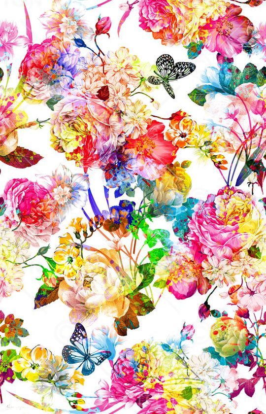 抽象炫彩印花华亿平台图片